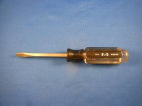41583m Craftsman Rare Vtg Usa Rally Checkered Racing Flag Flathead Screwdriver