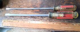 Craftsman 41588 41582 2 Usa 41587 Wf 3/8 Inch X 12.25 And 3/16 Flat Head Screwdrivers
