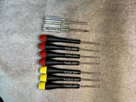 41671-41677 Craftsman 41671 41541 Sears Nos 9 Pc Jewelers Precision Screwdrivers