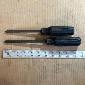 41888 Craftsman Industrial Usa Wf L Phillips Screwdriver 10 Inch Long Set Of 2