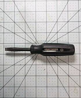 41890 Craftsman Wf L Professional Stubby Slotted Flat Screwdriver Vintage Usa