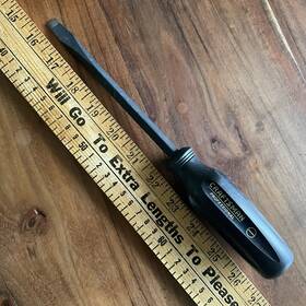 41900 Craftsman Rare Professional Screwdriver Flat/slotted Wf J Made In Usa