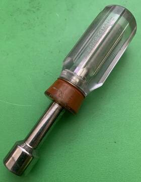 41950 Craftsman Vtg Usa Sae Size 1/2 Inch H Series Stubby Nut Driver Nutdriver Mpn