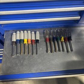 41971-41987 Craftsman Usa 14 Piece Metric And Standard Nutdriver Set
