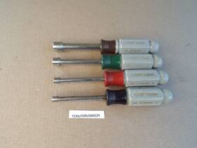 41987 Craftsman 41981 41982 41985 Vtg 5mm 6mm 9mm 11mm Metric Nut Driver -h- Series Usa - Read