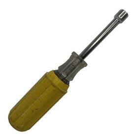 42198 Craftsman 7 Inch Nut Driver Screwdriver 5/16 Yellow Handle Used 42198 Craftsman 7 Inch Nut Driver Screwdriver 5/16 Yellow Handle Used