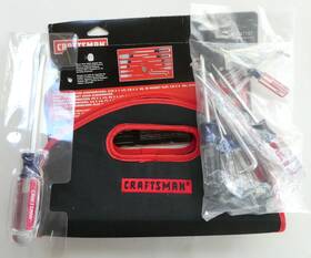 47157 Craftsman Nos 13 Pc. Screwdriver Set And Bag Made In Usa Slotted Phillips
