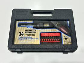 47470 Craftsman Nos Professional 34pc Gripdriver Ratcheting Screwdriver Set Case