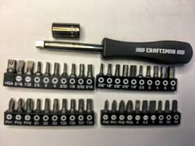 82-013 Craftsman Bit / Nut Driver Set - 1/4 Inch #82-013 42 Pc Free Usa Shipping 82-013 Craftsman Bit / Nut Driver Set - 1/4 Inch #82-013 42 Pc Free Usa Shipping