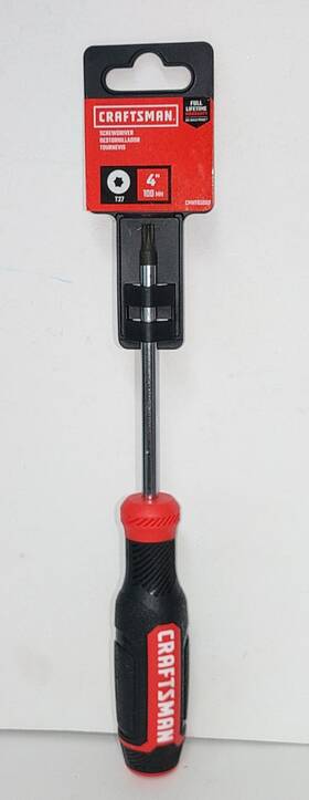 Cmht65069 Craftsman 885911577731 T27 Torx 4 Inch Screwdriver