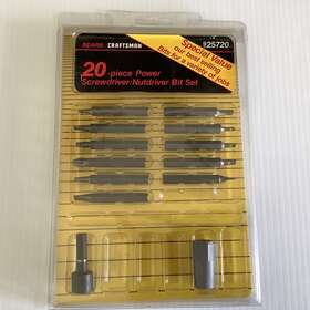 9-25720 Craftsman Vintage Sears Screwdriver Nutdriver Bit Set Incomplete Made In The Usa