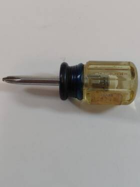 9-4118 Craftsman Sears Stubby Phillips Head Screwdriver #2 Vintage Hand Tool Work Shop
