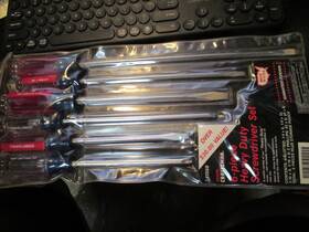 9-41568 Craftsman 6-pc Heavy Duty Screwdriver Set Usa Made New In Pouch 9-41568 Craftsman 6-pc Heavy Duty Screwdriver Set Usa Made New In Pouch