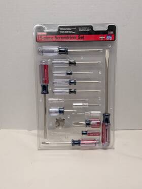 9-41600 Craftsman Nos Vintage 15-piece Screwdriver Set Usa Made Sealed