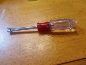 9-41971 Craftsman 1/4 Inch Sae Nut Driver 3 Long Clear Body Euc