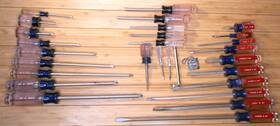 9-47158 Craftsman Vintage 29pc Piece Usa Made Screwdriver Set Phillips Straight Torx Su4