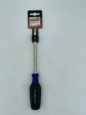 911824 Craftsman Phillips Cushion Grip Screwdriver P3 X 6 Inch Wf Aj # 11824 - Usa Nos