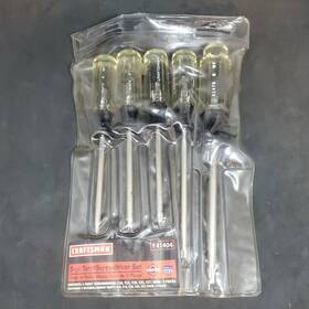 No.9-41404 Craftsman 941404 Vtg Usa 5pc Torx Star Screwdriver Set T10 T15 T20 T25 T27