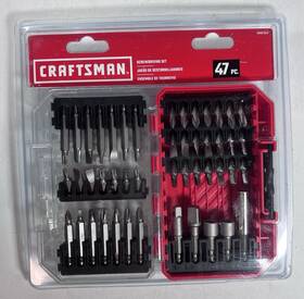 Cmaf1247 Craftsman New Screwdriver Bit Set 47-piece