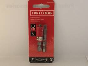 Cmaf2tx252 Craftsman Screwdriver Bits 2 Inch Drill And Impact - New