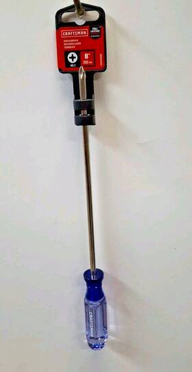 Cmht65006 Craftsman New Screwdriver Philips #2 8 Inch 200mm Sae Anti-roll Handle Cmht65006 Craftsman New Screwdriver Philips #2 8 Inch 200mm Sae Anti-roll Handle
