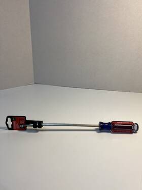 Cmht65016 Craftsman New Screwdriver Slotted/flat 1/4 Inch 8 With Hang Tag