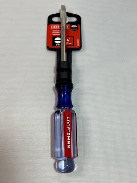 Cmht65021 Craftsman Genuine Oem Screwdriver 3/16 Inches Slotted 4 In