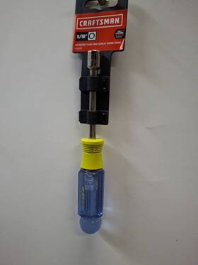 Cmht65107 Craftsman New 5/16 Inch Nut Driver Color Coded Yellow Sae