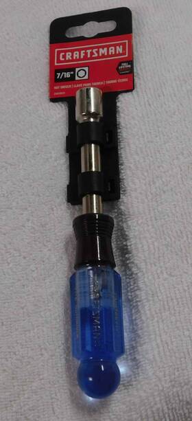 Cmht65111 Craftsman Nut Driver 7/16 Inch New Cmht65111 Craftsman Nut Driver 7/16 Inch New
