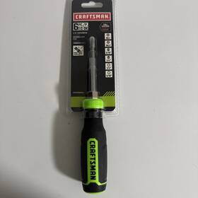 Cmht68000ngz Craftsman Hi-vis 6 -piece Multi-bit Screwdriver Set