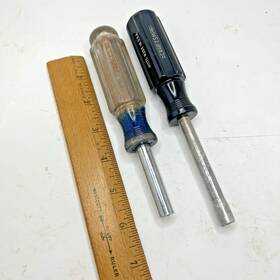 43373 Craftsman Tools 41161 Vintage Lot 2 1/4 Inch Magnetic Bit Driver Screwdriver Set Usa