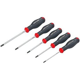 Cmht65630v Craftsman V-series Torx Screwdriver 5 Piece