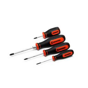 Crescent 313101390315 Philips Screwdriver Set With Dual Material Tri-lobe Handles 4-piece Crescent 313101390315 Philips Screwdriver Set With Dual Material Tri-lobe Handles 4-piece