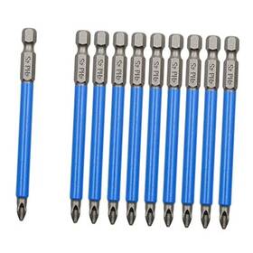 211102-0001 Cyful 10pcs Magnetic Ph2 Phillips Bits Set 3.5 Inch Long Anti Slip #2 Bit Ph2x90mm