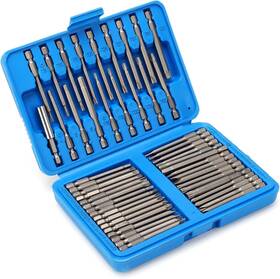 Cysfetenab6gsocwamu Cysfetena 50pcs Extra Long Bit Set Square Flat Hex Spline Clutch Torq Multi Sizes