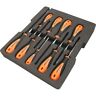 D105106 Dynamic Tools Piece Assorted Screwdriver Set With Foam 067965107366