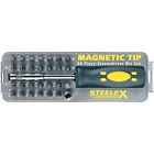 D2032 Steelex Bit Magnetic Screwdriver Set 769433120326