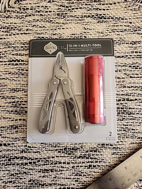 Dashing 049022028982 12 In 1 Multi Tool And Flash Light Set New