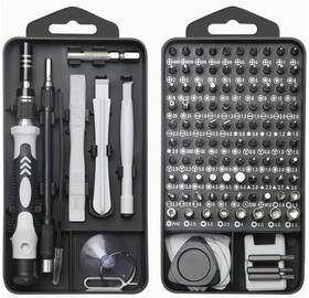By445271 Dazzlediva Precision Screwdriver Set Electronics Magnetic Repair Tool Kit With Case 122pcs