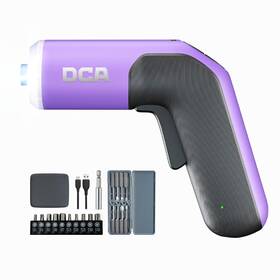 Dca 927073908412 4v Electric Screwdriver Set 5 N.m With 2000 Mah Liion Battery 1/4 Inch Magnetic Hex