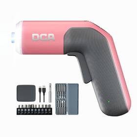 Dca 927073908436 4v Electric Screwdriver Set 5 N.m With 2000 Mah Li-ion Battery 1/4 Inch Magne