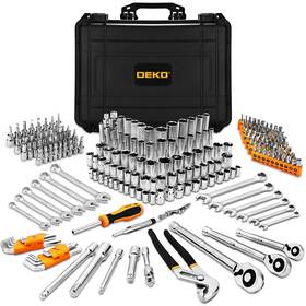 Dkse234 Dekopro Mechanics Tool Set Mechanic Hand Tools Kit And Socket Sets Sae Metric 1