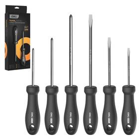 Deli 944094972192 Screwdrivers Set 6pcs Magnetic Tip 3 Phillips And Flat Professional Screw