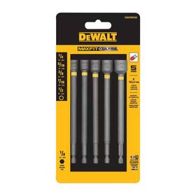 Dewalt 711181776355 6 Inch Nut Driver Set 5-piece