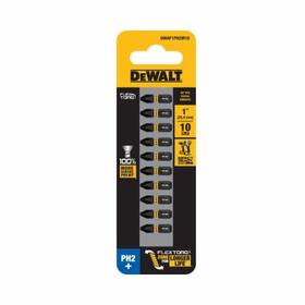 Dwaf1ph2ir10 Dewalt Impact-ready #2 Phillips Bit Tip 1 Inch 10-pk. -
