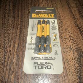 Dwaf2ph3ir3 Dewalt Ph3 Flextorq Phillips Bits 2-1/4 Inch 3-pk. -
