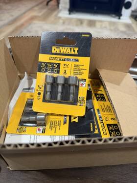 Dwafnd3 Dewalt Lot Of 16 Maxfit Ultra Steel Nut Driver Set 3-pc