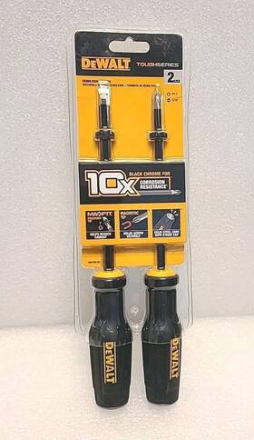 Dwht65100 Dewalt Toughseries Demolition Screwdriver Set New