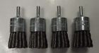 Dw49055 Dewalt Wire Carbon Xp " 1 Knot 4 Brush Usa 4pcs. .020
