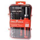 Df60004 Drillforce Ratchet Screwdriver Bits Socket Set